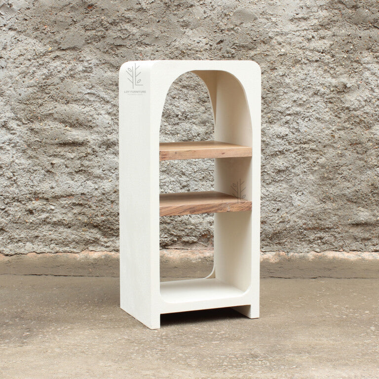 Mueble Auxiliar de Efecto Cemento Ibiza