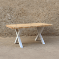 Mesa de Comedor 160cm en Acacia Ibiza
