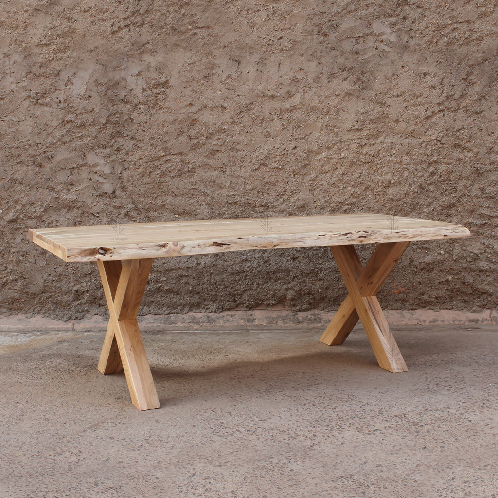 Mesa de Comedor 160cm en Acacia Ibiza