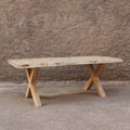 Mesa de Comedor 160cm en Acacia Ibiza