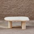 Mesa de Centro 3 Patas de Efecto Cemento Ibiza