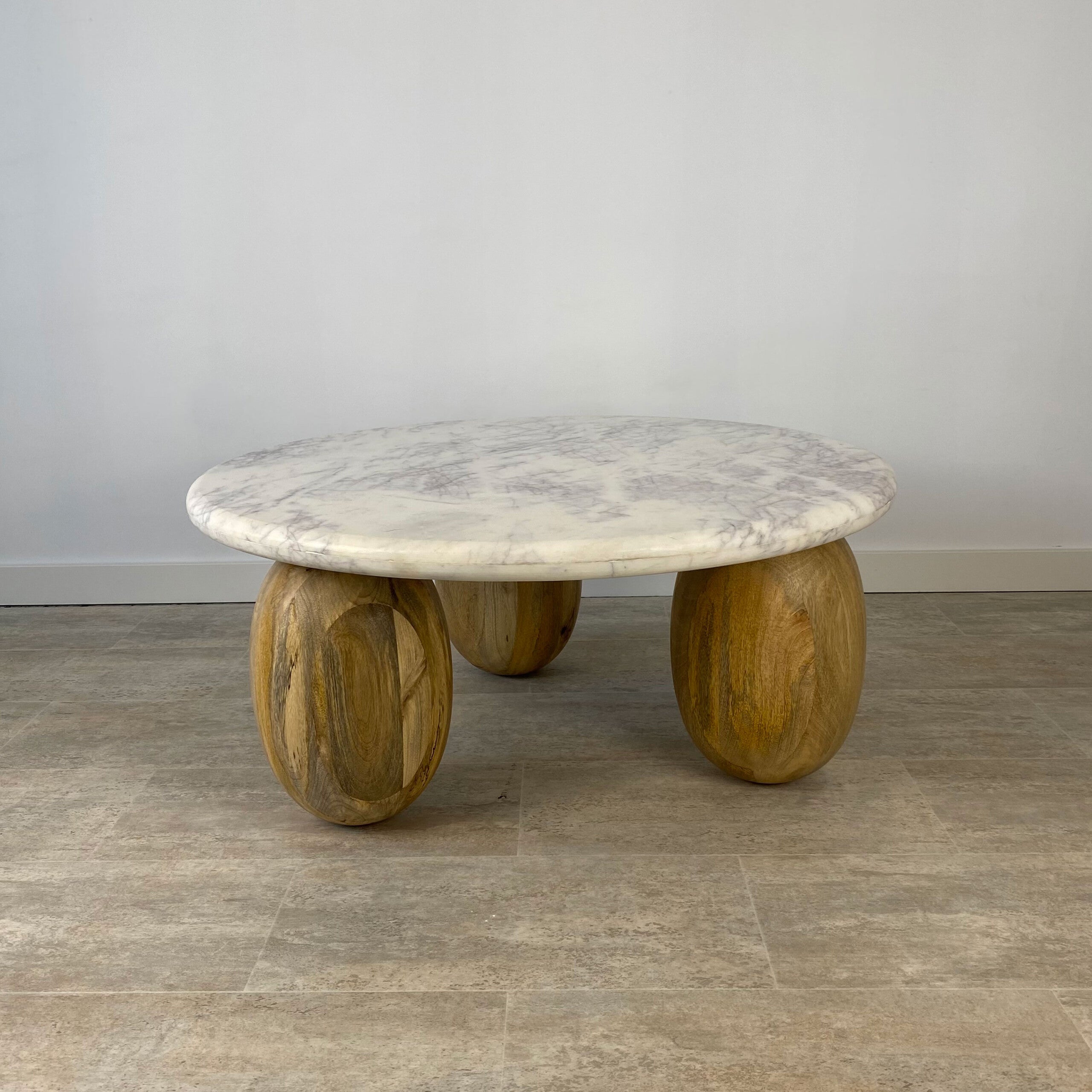 Mesa Centro Grande en Mango Marble