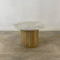Mesa Centro en Acacia Marble White
