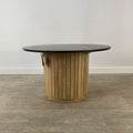 Mesa Centro en Acacia Marble Black